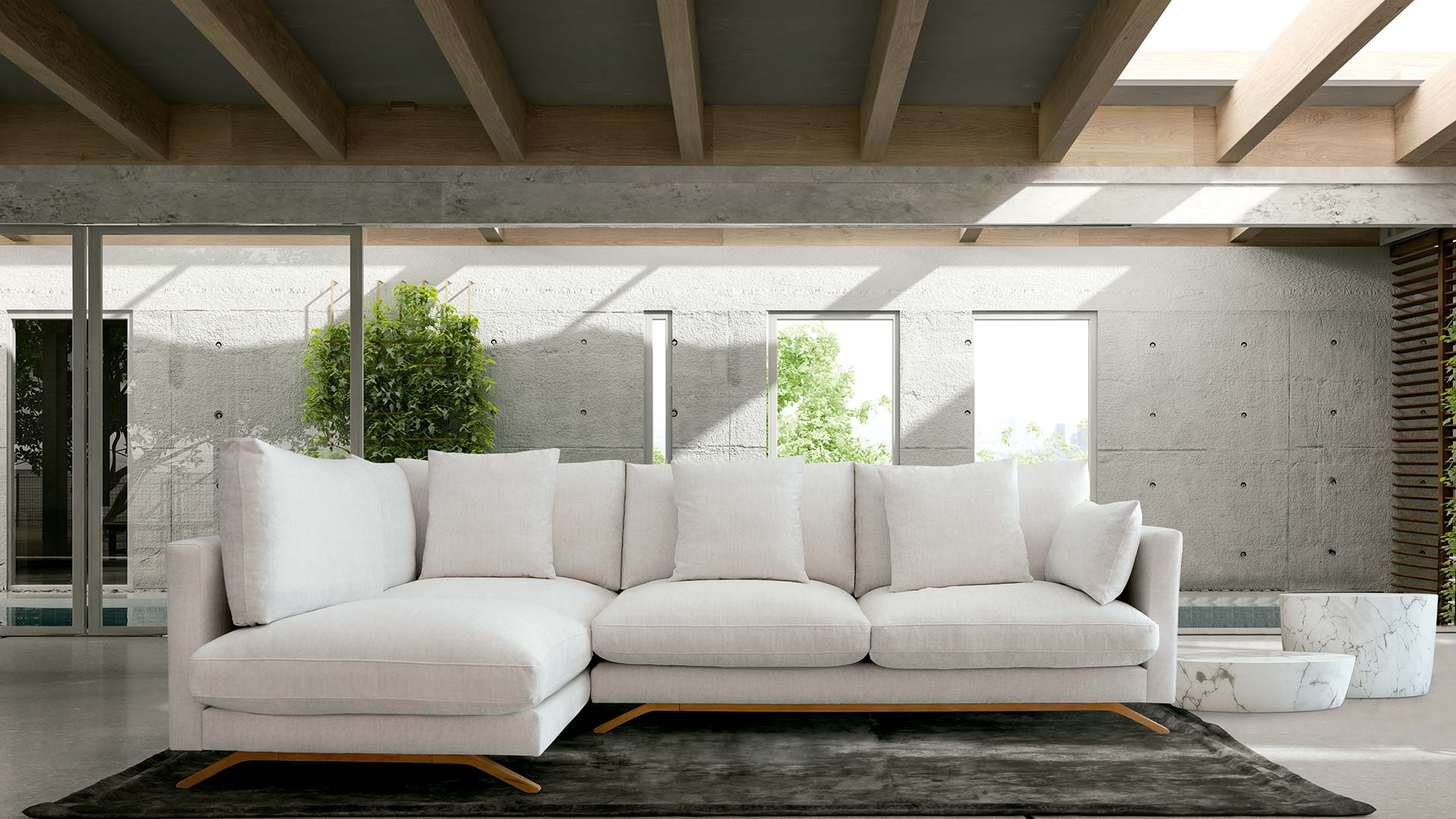 Loft sofá fijo
